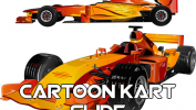 Cartoon Kart Slide